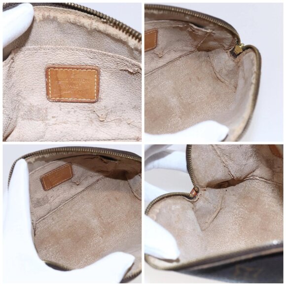 LOUIS VUITTON Monogram Pochette Cosmetic PM Pouch M43998 LV Auth 148778 - Picture 15 of 16